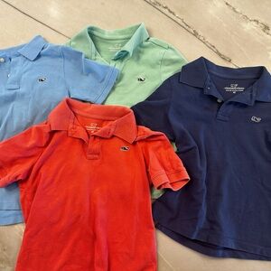 Vineyard Vines 4T pique polo bundle